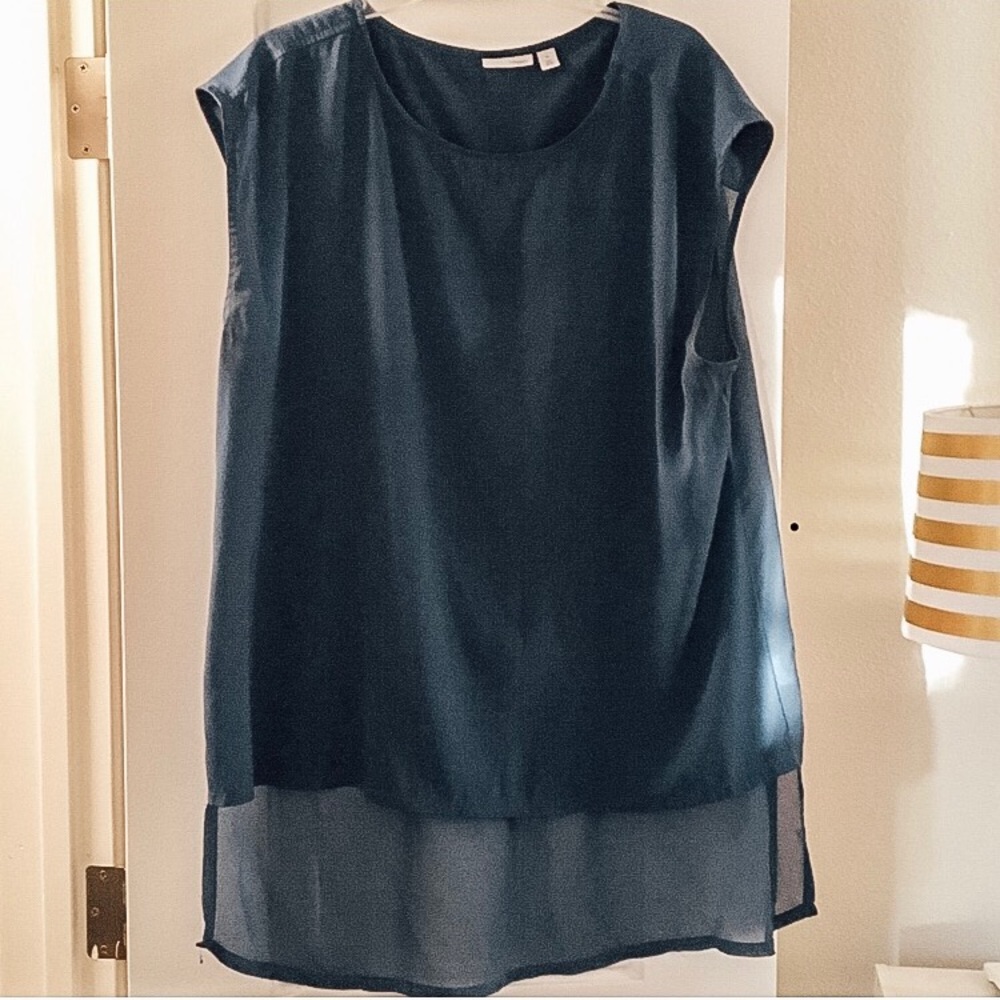 Blue Sleeveless Top from Halogen